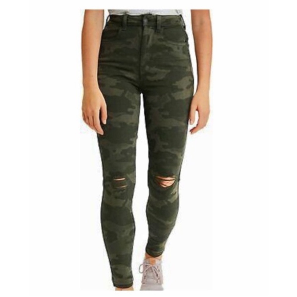 American Eagle curvey super high rise jeggings